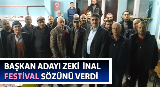 Başkan adayı İnal çalışmalarını sürdürüyor