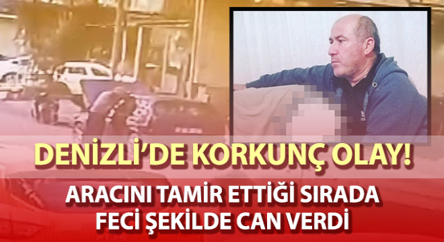 Damadının gözü önünde can verdi