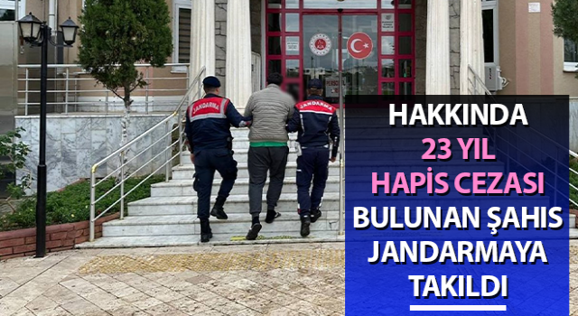 Didim’de 23 yıl hapis cezası bulunan şahıs yakalandı