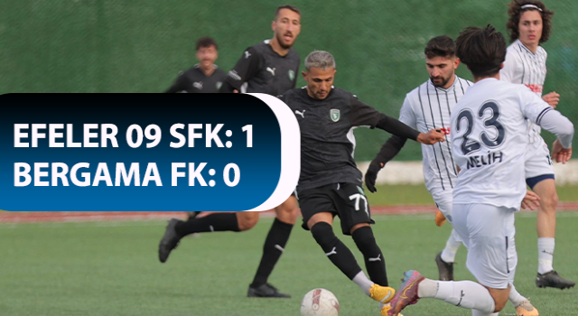 Efeler 09 SFK: 1 - Bergama FK: 0