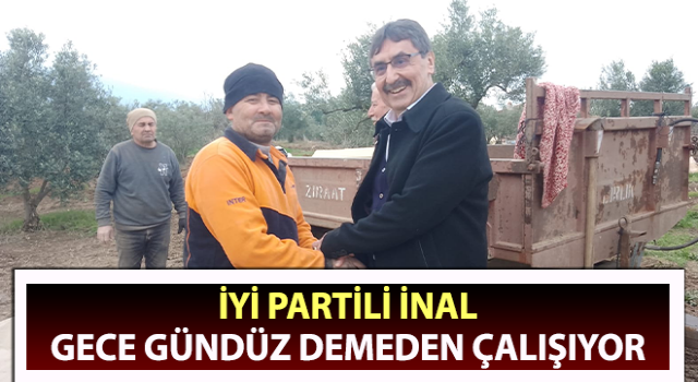 İYİ Partili İnal, mahalle ziyaretlerine devam ediyor