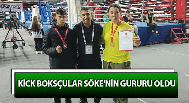 Kick Boksçular Söke'nin gururu oldu