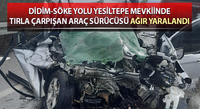 Ters yönde giden sürücü kazaya neden oldu