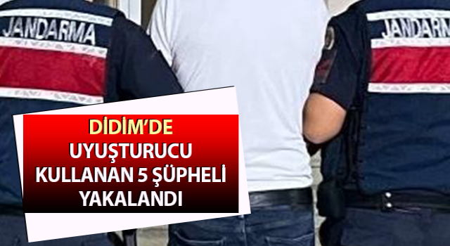 Uyuşturucu kullanan 5 şüpheli yakalandı