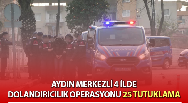 Aydın'da 46 milyonluk dolandırıcılık operasyonu