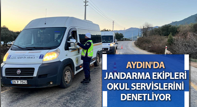 Aydın’da okul servisleri denetleniyor