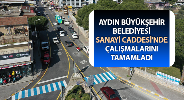 Aydın’da yol yapım çalışmaları devam ediyor