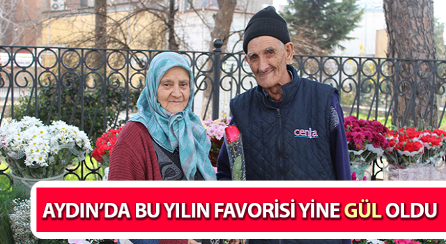 Bu yılın favorisi yine gül oldu