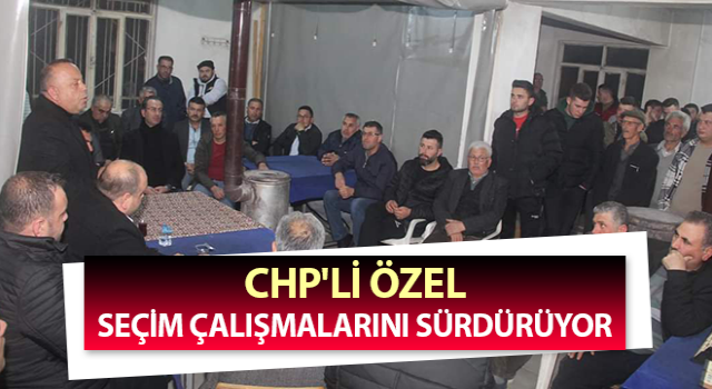 CHP'li Özel, Halk meclisi sözü verdi