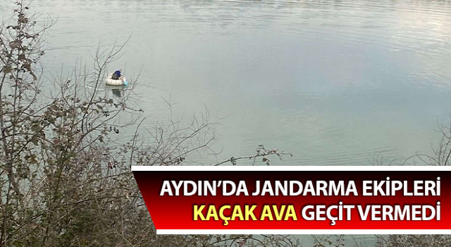 Jandarma ekipleri kaçak ava geçit vermedi