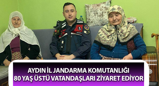 Jandarma yaşlı çınarları unutmuyor