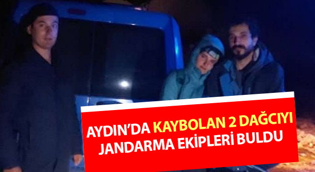 Kaybolan 2 dağcıyı jandarma ekipleri buldu