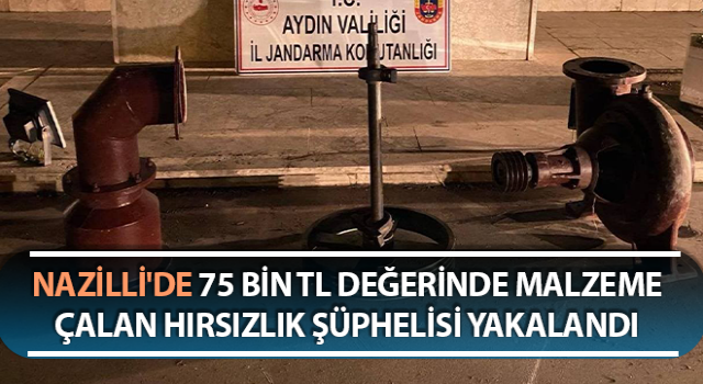 Nazilli'deki üç hırsızlık olayının şüphelisi yakalandı