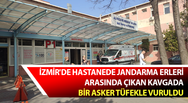 Tertipçilik kavgasında üst devresini tüfekle hastanede vurdu