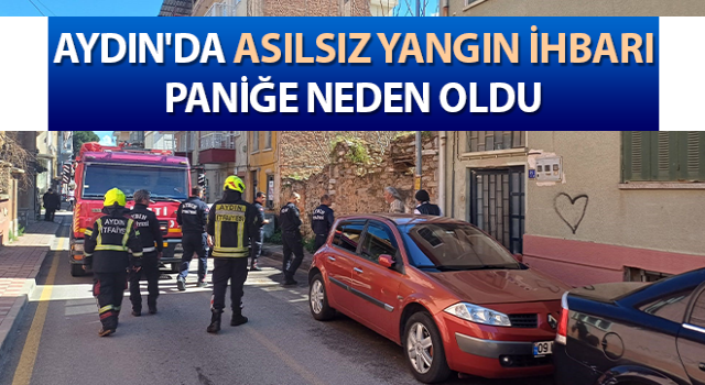 Asılsız ihbar itfaiyeyi harekete geçirdi