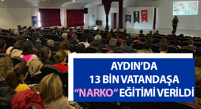 Aydın’da 13 bin 470 kişiye eğitim verildi