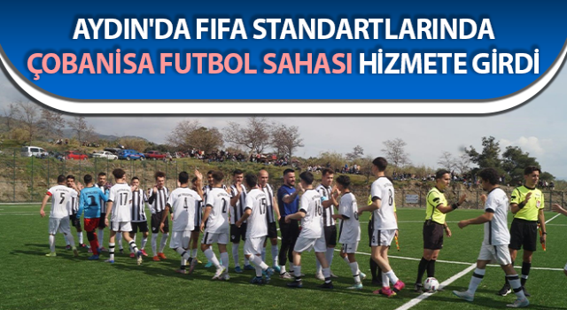 Çobanisa futbol sahasında ilk düdük çaldı