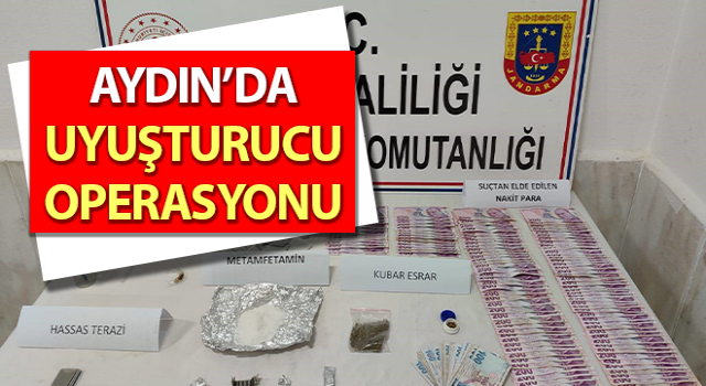 Didim’de uyuşturucu operasyonu