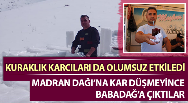 Kuraklık karcıları da olumsuz etkiledi