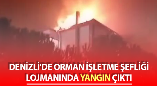 Lojmanda çıkan yangın korku ve paniğe neden oldu