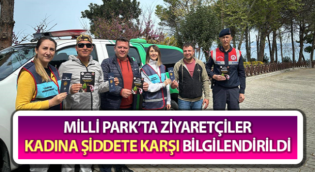 Milli Park’ta ziyaretçiler bilgilendirildi