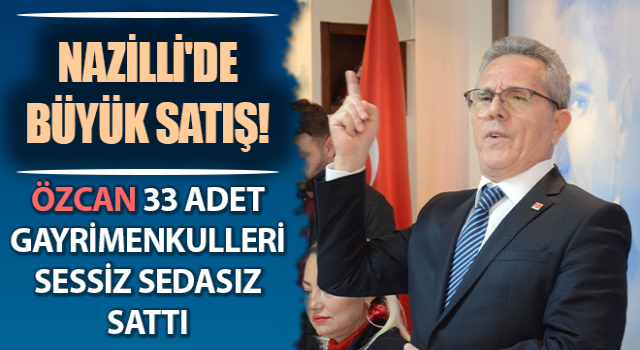 Nazilli'de büyük satış!