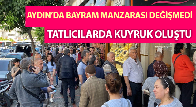 Aydın’da bayram manzarası değişmedi