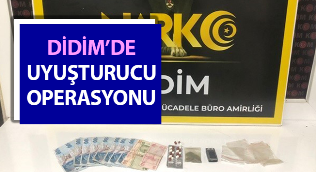 Aydın’da uyuşturucu operasyonu