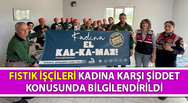 Çine’de jandarma ekipleri KADES uygulamasını tanıttı