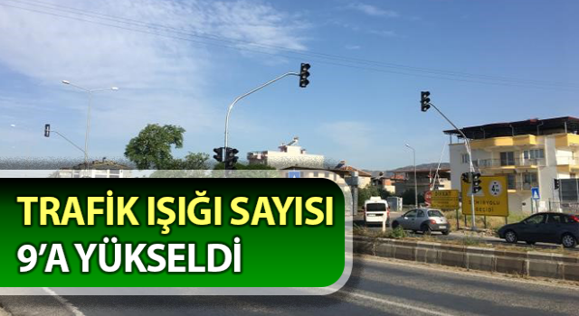 İncirliova’da trafik ışığı sayısı 9'a yükseldi