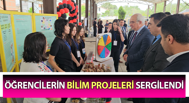 Nazilli’de öğrencilerin bilim projeleri sergilendi