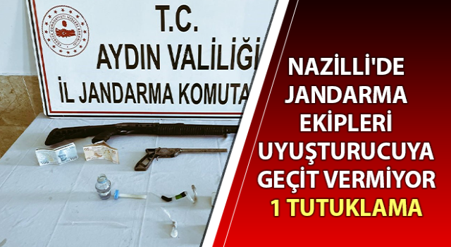 Nazilli'de uyuşturucu operasyonu: 1 tutuklama