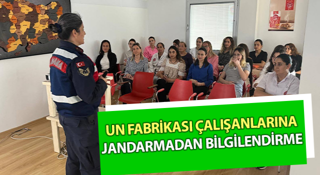 Söke’de jandarma ekipleri bilgilendirme yaptı