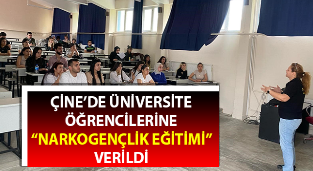 Üniversite öğrencilerine “Narkogençlik Eğitimi” verildi