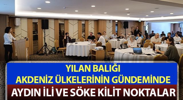 Aydın, yılan balığı çalıştayına ev sahipliği yaptı