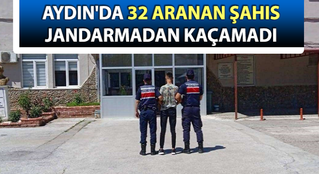 Aydın'da aranan şahıs kıskıvrak yakalandı