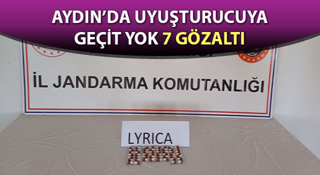 Aydın’da uyuşturucu operasyonu