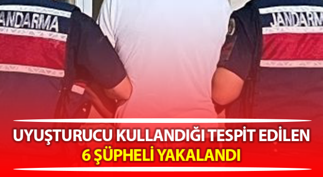 Didim’de 6 şüpheli şahıs yakalandı