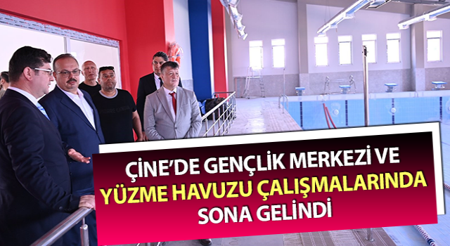 Gençlik Merkezi ve Yüzme Havuzu çalışmalarında sona gelindi