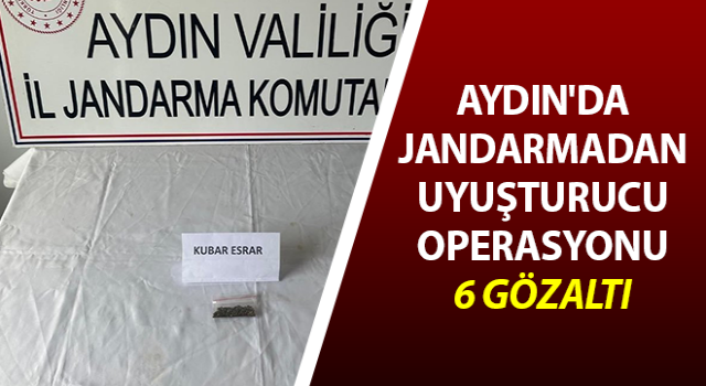 Jandarmadan uyuşturucu operasyonu