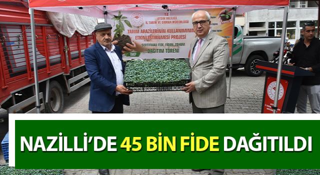 Nazilli’de 45 bin fide dağıtıldı