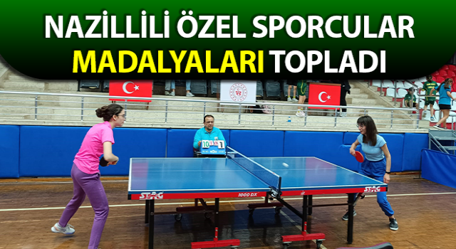 Özel sporcular madalyaları topladı