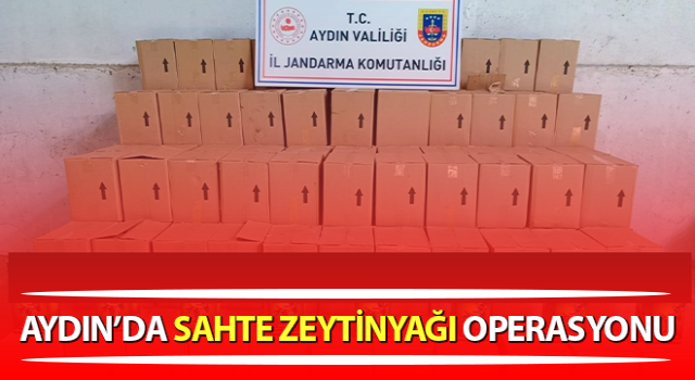 4 bin litre sahte zeytinyağı ele geçirildi