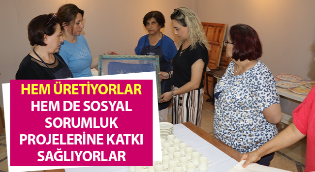 Hem üretiyorlar hem de sosyal sorumluk projelerine katkı sağlıyorlar