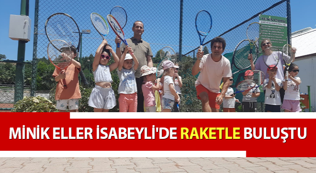 Minik eller İsabeyli'de raketle buluştu