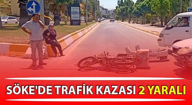 Söke'de trafik kazası: 2 yaralı