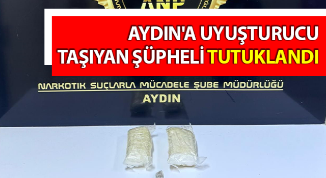 Uyuşturucu taşıyan şüpheli şahıs yakalandı