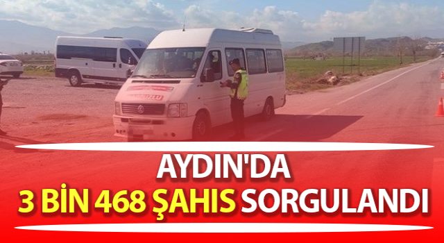 Aydın'da aranan 3 şahıs yakalandı