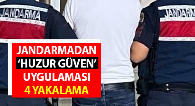 Aydın’da aranan 4 şahıs yakalandı