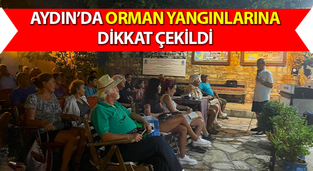 Doğa Sevenler orman yangınlarına dikkat çekti